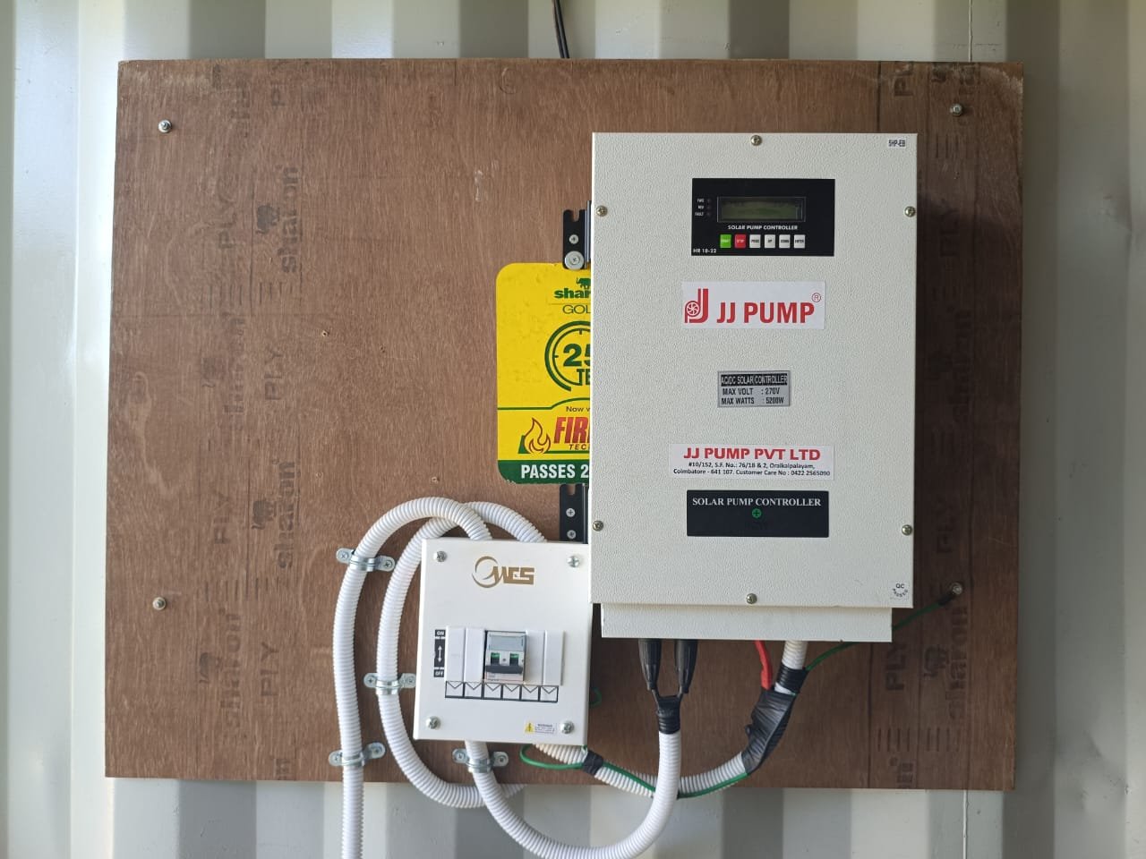 Battery-Free Solar Water Pumping System at Sanjeevi Malai Eco Park