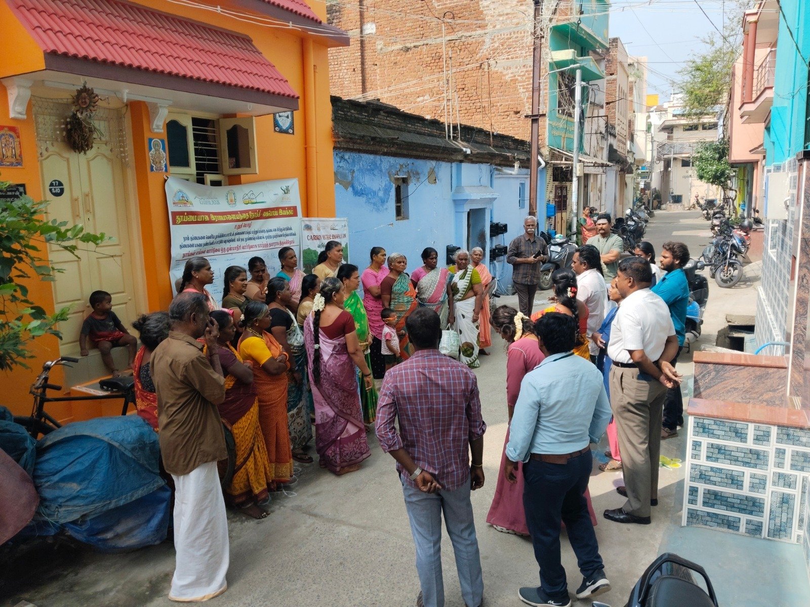 Model Ward Launching Programme Held Under Carbon Neutral Rajapalayam Initiative