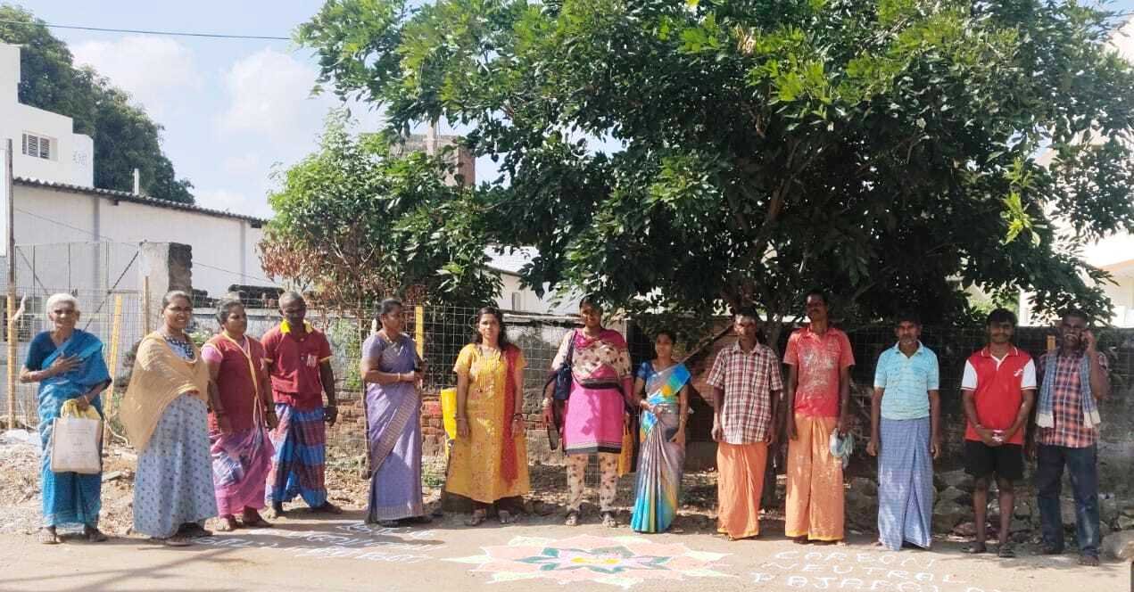 Model Ward Initiative: Cleaning and Rangoli Beautification Drive