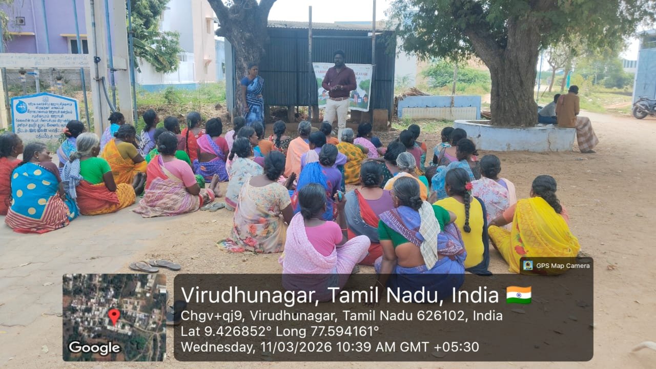 Community Action at Menachiyapuram for a Carbon-Neutral Rajapalayam