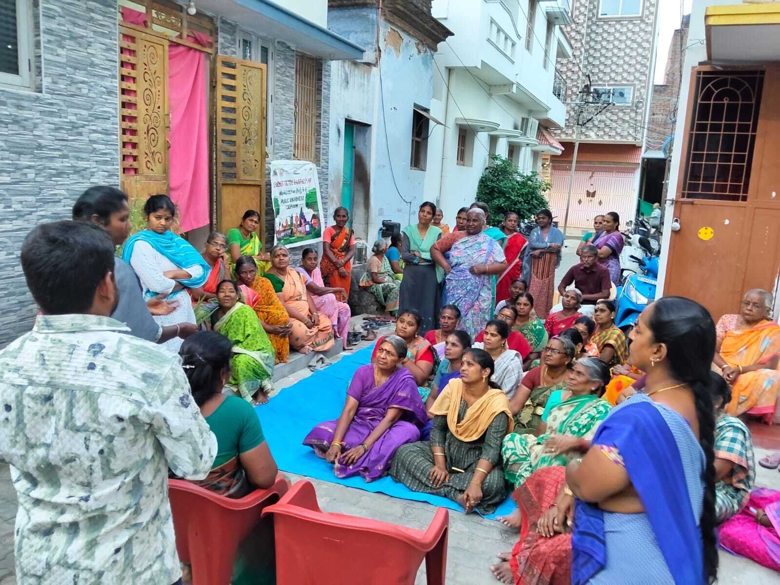 Community Awareness Drives Model Ward Vision in Rajapalayam