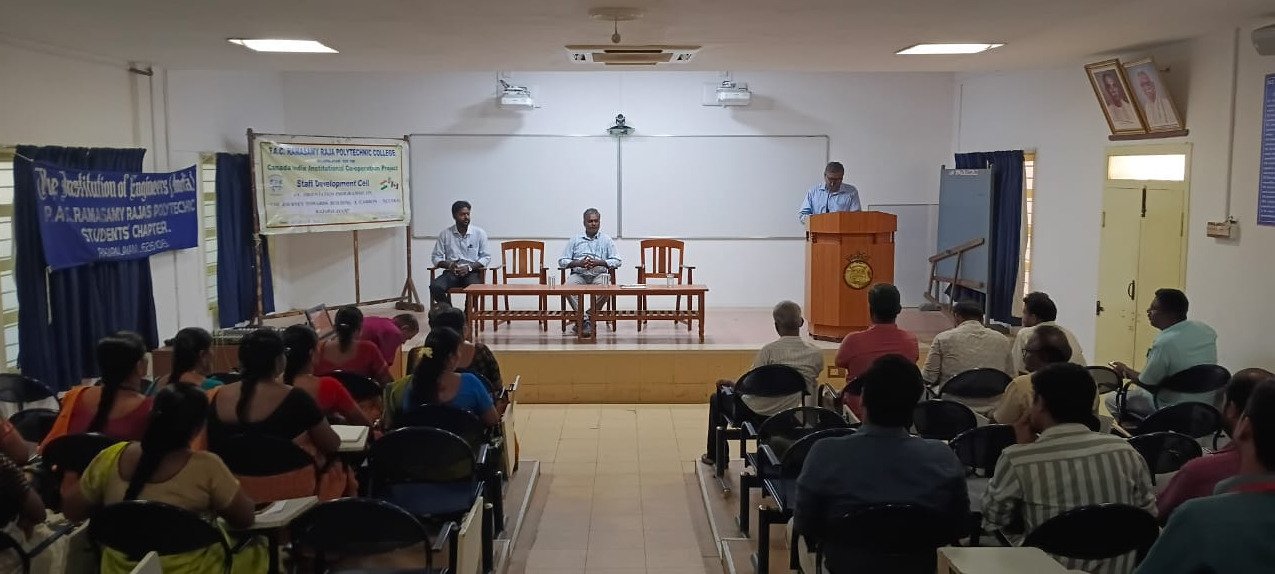 P.A.C.R Polytechnic Hosts FDP on Carbon-Neutral Rajapalayam