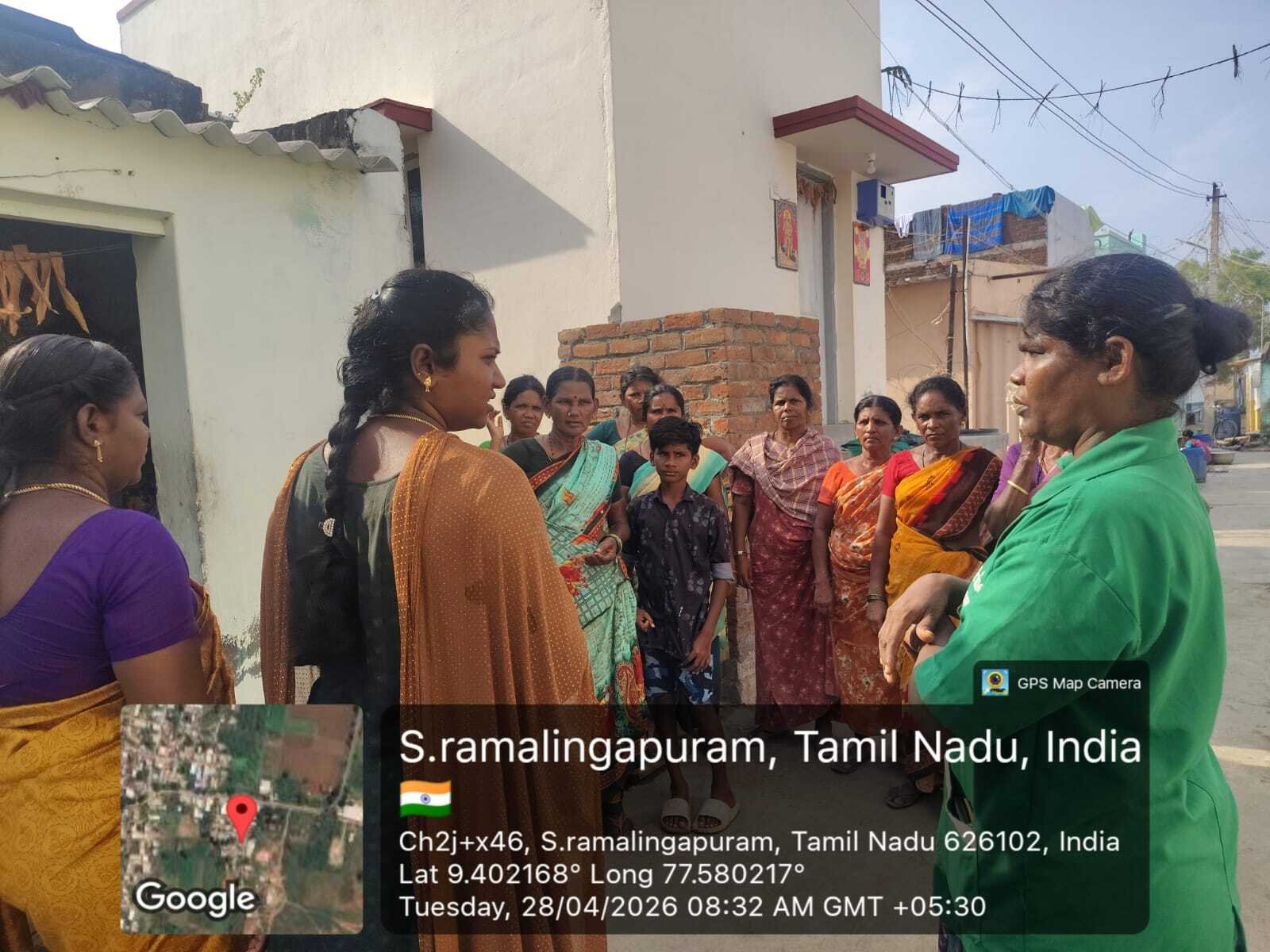 Community Awareness Drive Held at Arundhathiyar Colony