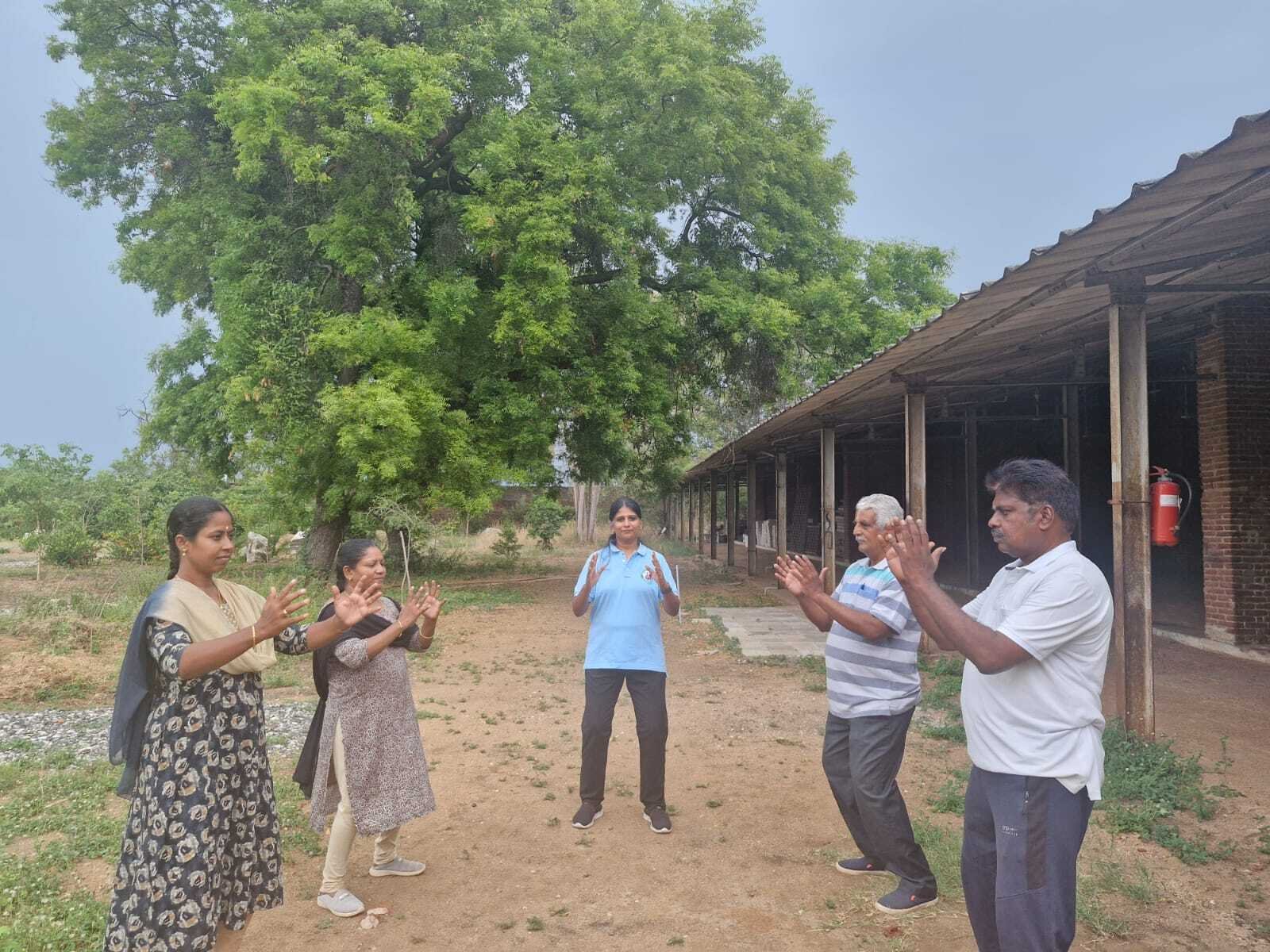 Tai Chi Introduced for Counsellors at Ātmaprasāra