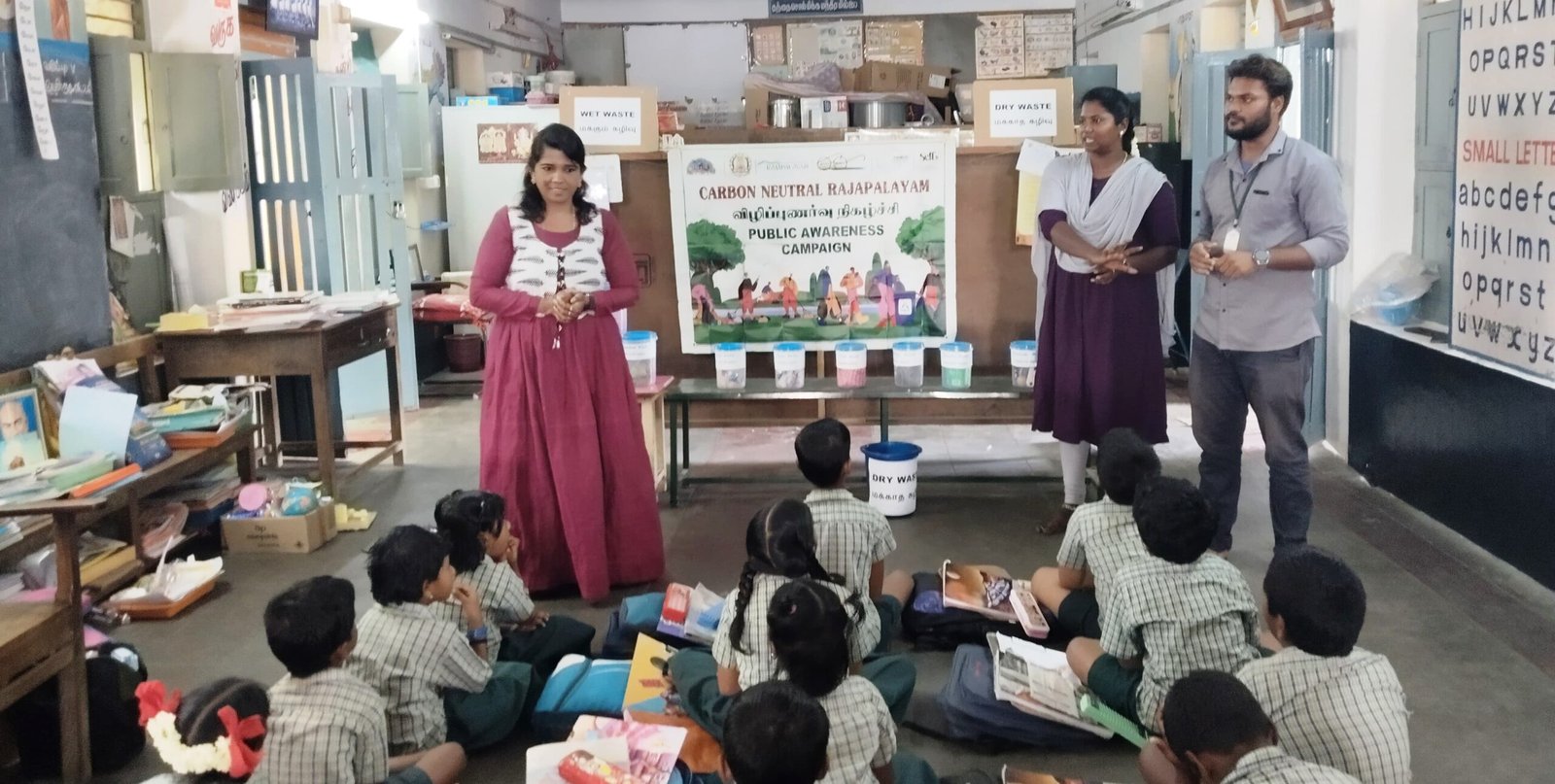 Cleanliness Awareness Programme for School Students Organised