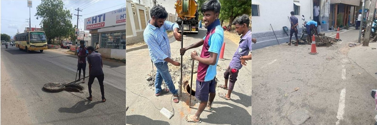 Survey Identifies 60 Locations for New Machine Holes to Strengthen UGSS in Rajapalayam