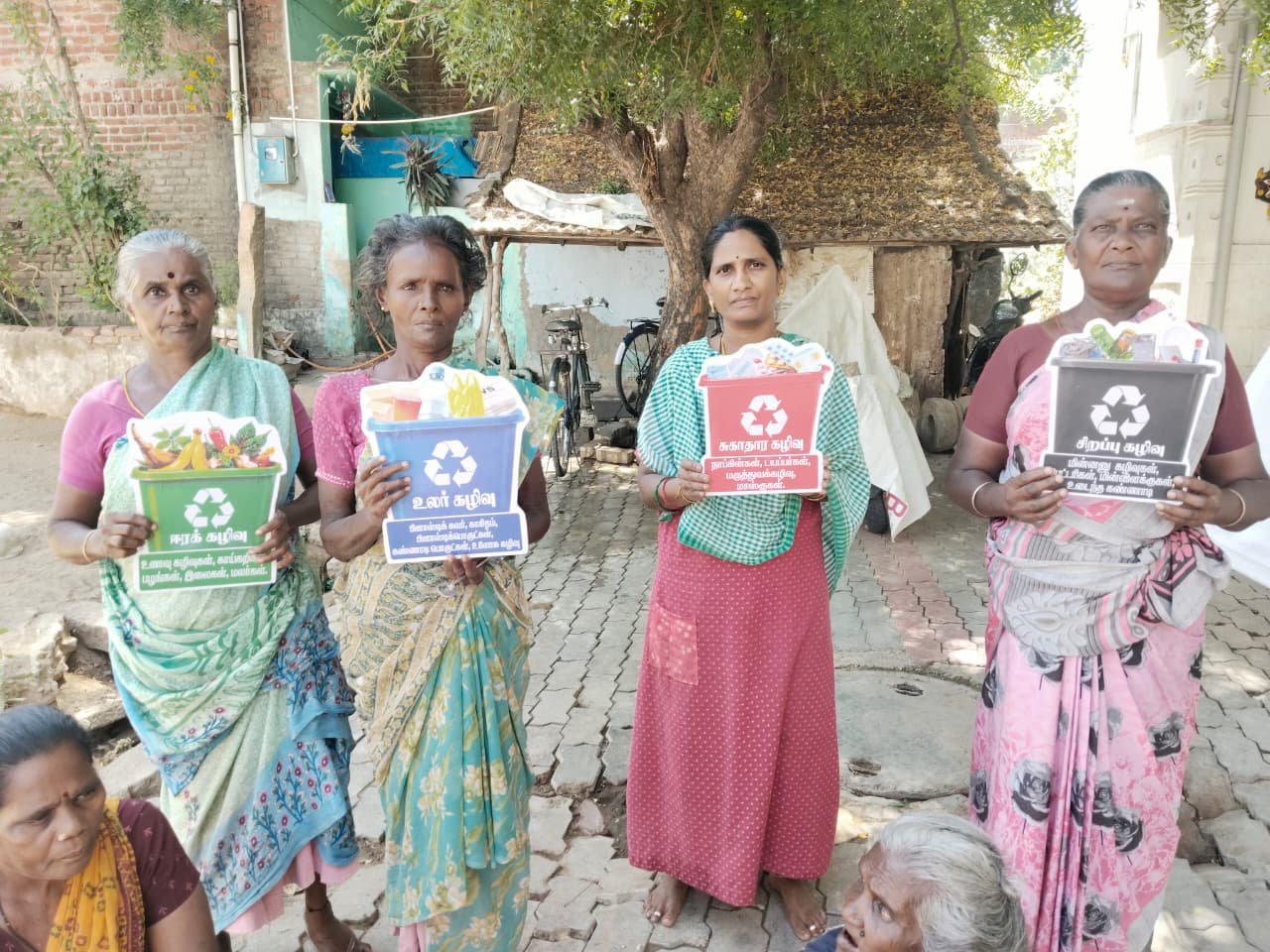 4‑Bin Community Demo & Awareness Activities – Rajapalayam Municipality