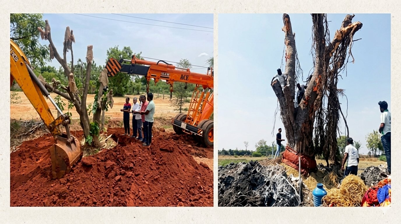 Tree Transplantation – The Journey of a Tree to Its New Home