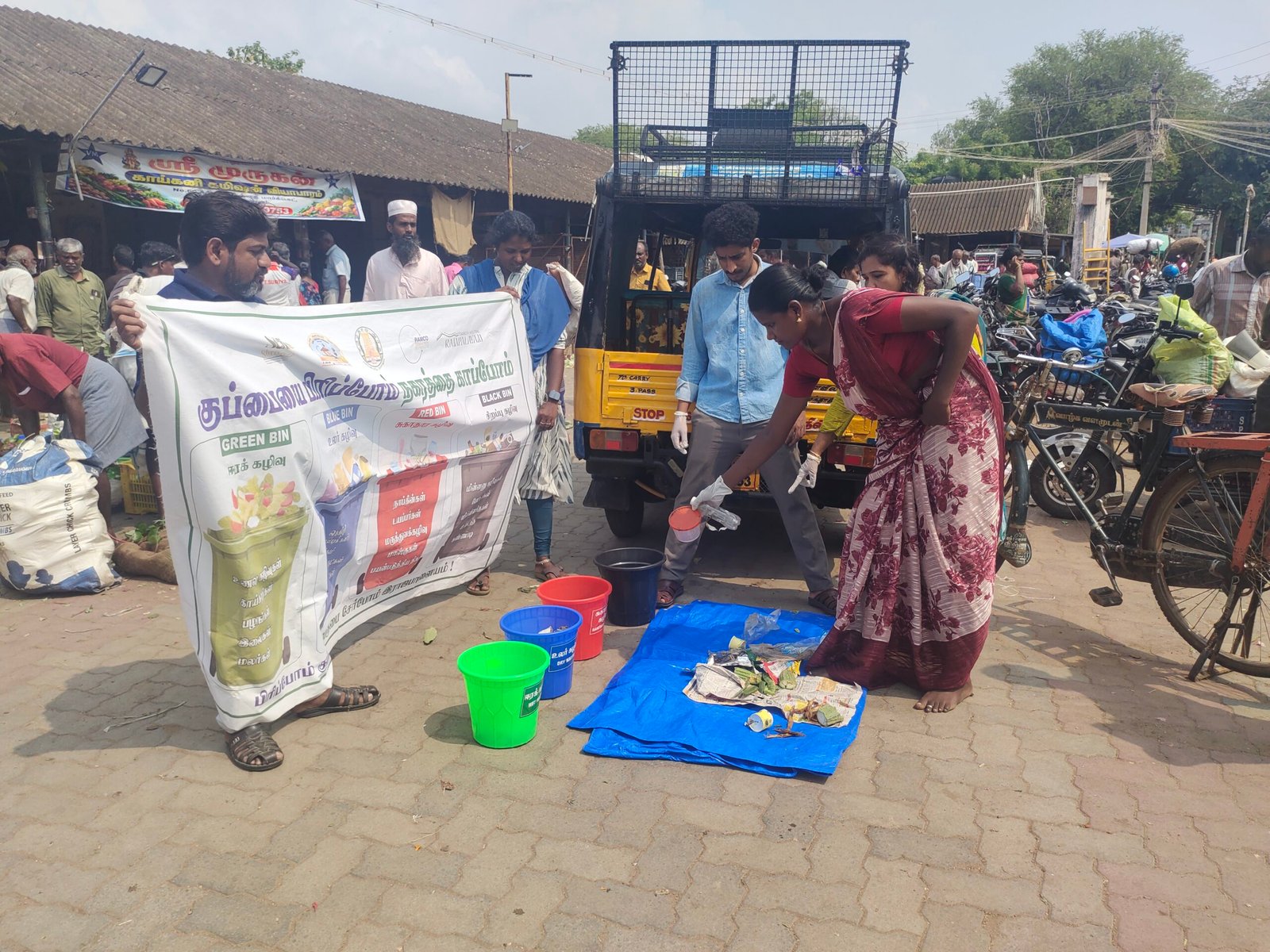4-Bin Segregation Awareness Game – Community Engagement Activity